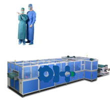 Fully protection medical protective clothing safety uniforms making machine